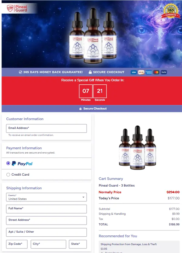 Pineal Guard-order-page